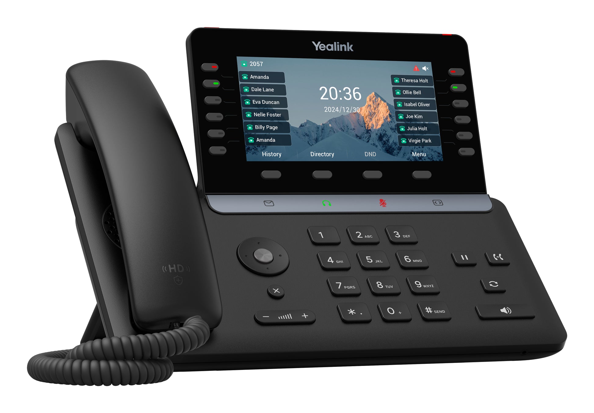 Yealink SIP-T85W – WLAN-Telefon (Handgerät)