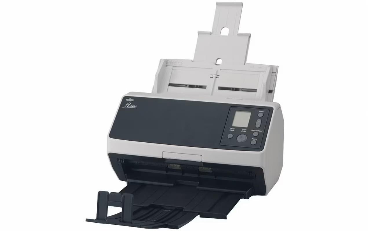 Ricoh fi-8190 – Einzugsscanner, A4, Duplex, 90 ppm, ADF 100 Blatt, LAN