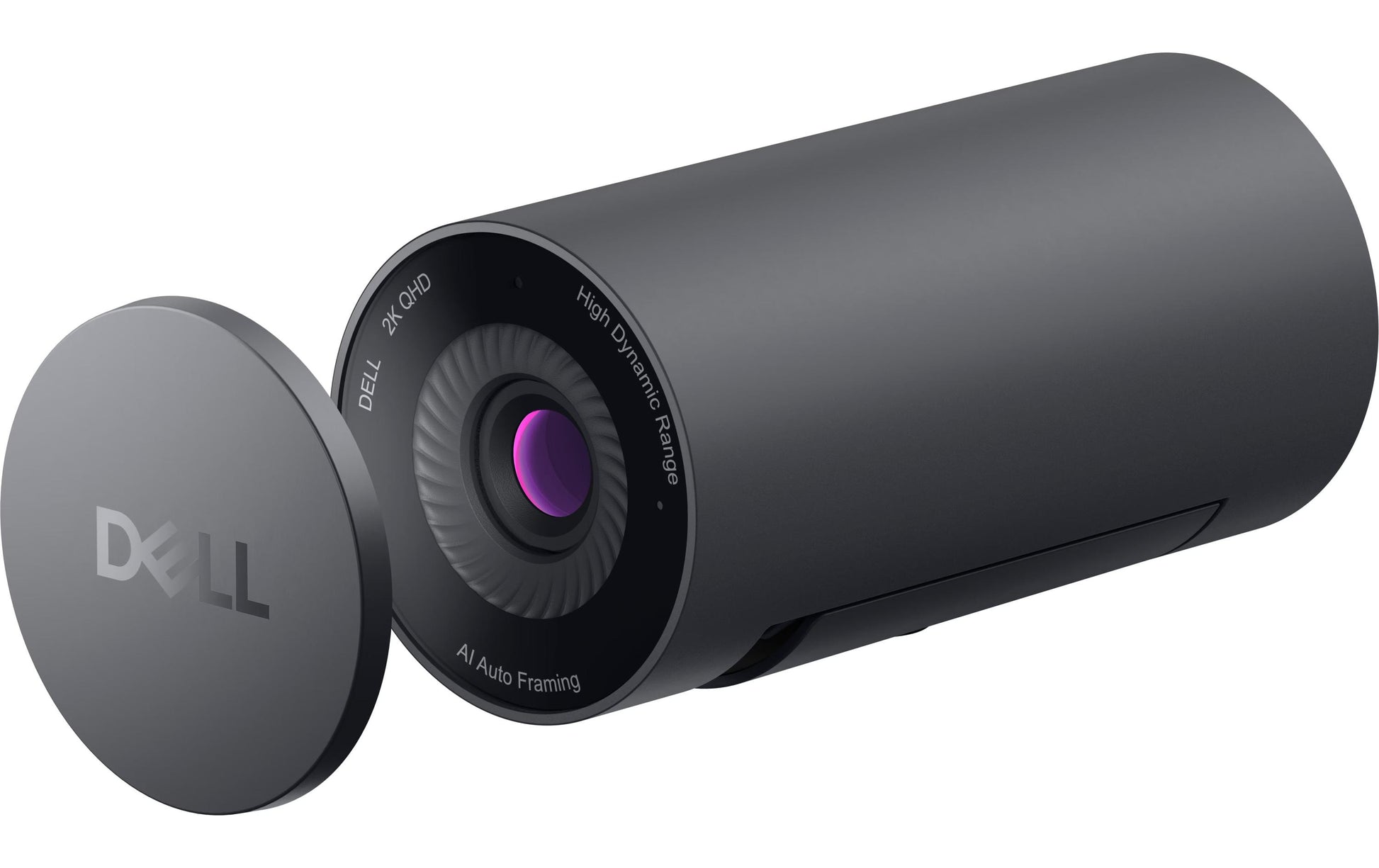 Dell Pro Webcam WB5023 – Webcam für Windows 10/11, macOS 11–13 – 2K QHD, bis 60 fps, USB‑A, Schwarz