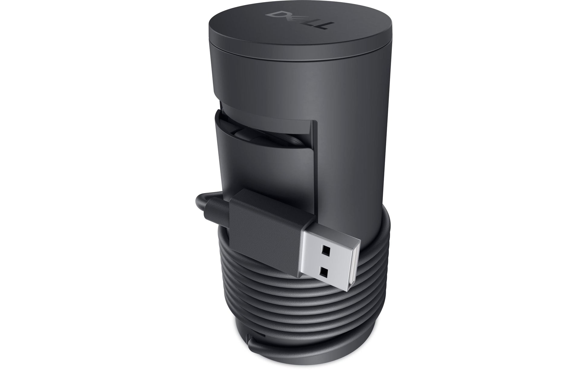 Dell Pro Webcam WB5023 – Webcam für Windows 10/11, macOS 11–13 – 2K QHD, bis 60 fps, USB‑A, Schwarz