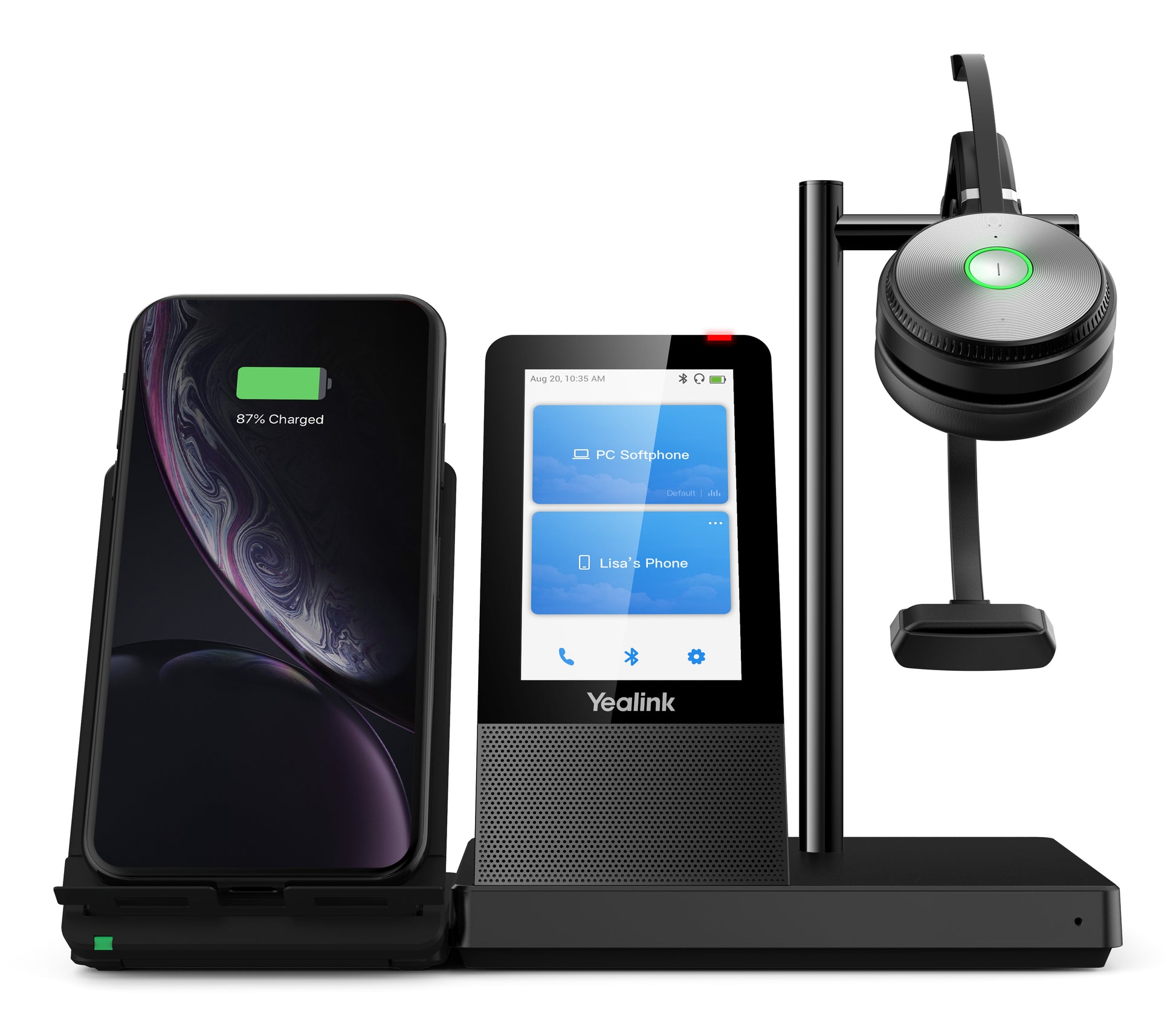 Yealink WH66 – Mono Headset – DECT – für UC