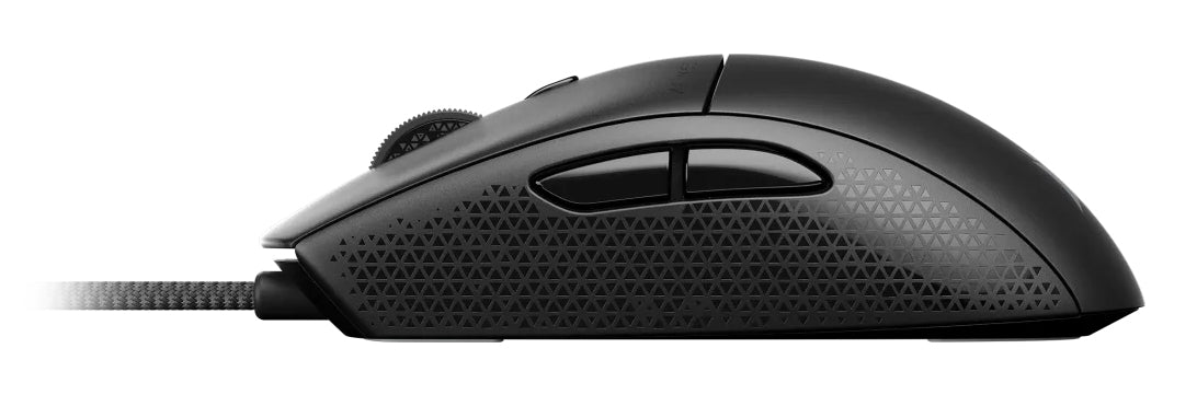 Corsair M55 Gaming-Maus – kabelgebunden, USB-A, 16'000 dpi, 6 Tasten, beidhändig, RGB-Beleuchtung, schwarz