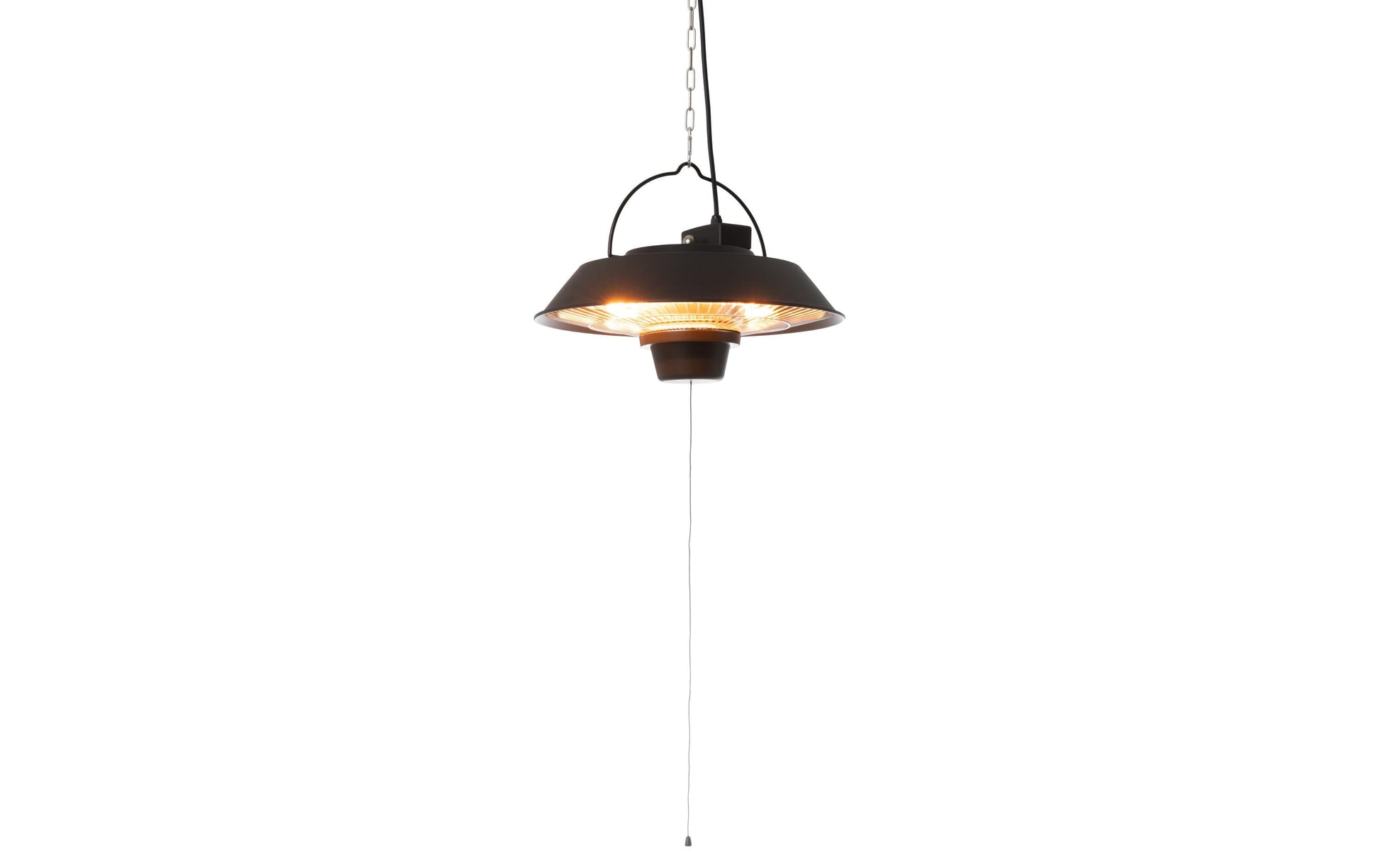 Furber. Furber Decken-Heizstrahler ATON – 1500 W, bis 8 m², Halogen, IP44