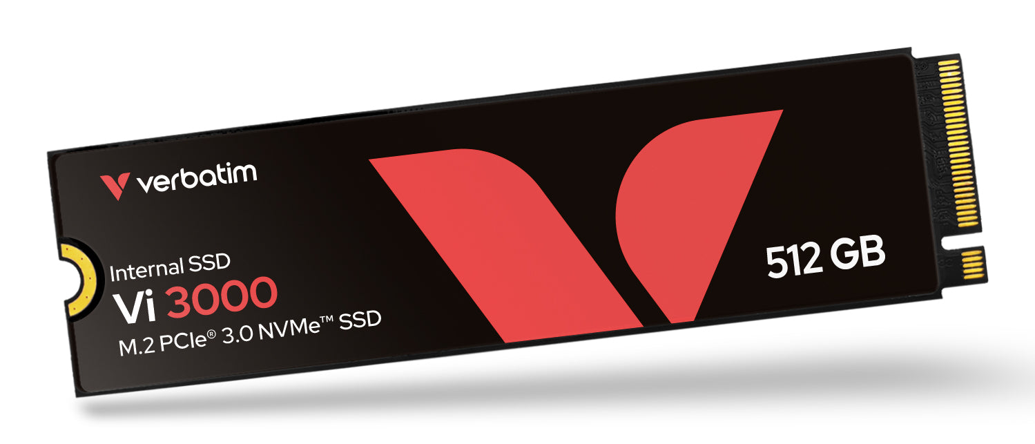Verbatim Vi3000 – M.2 NVMe (PCIe 3.0) SSD – 3'100/2'100 MB/s