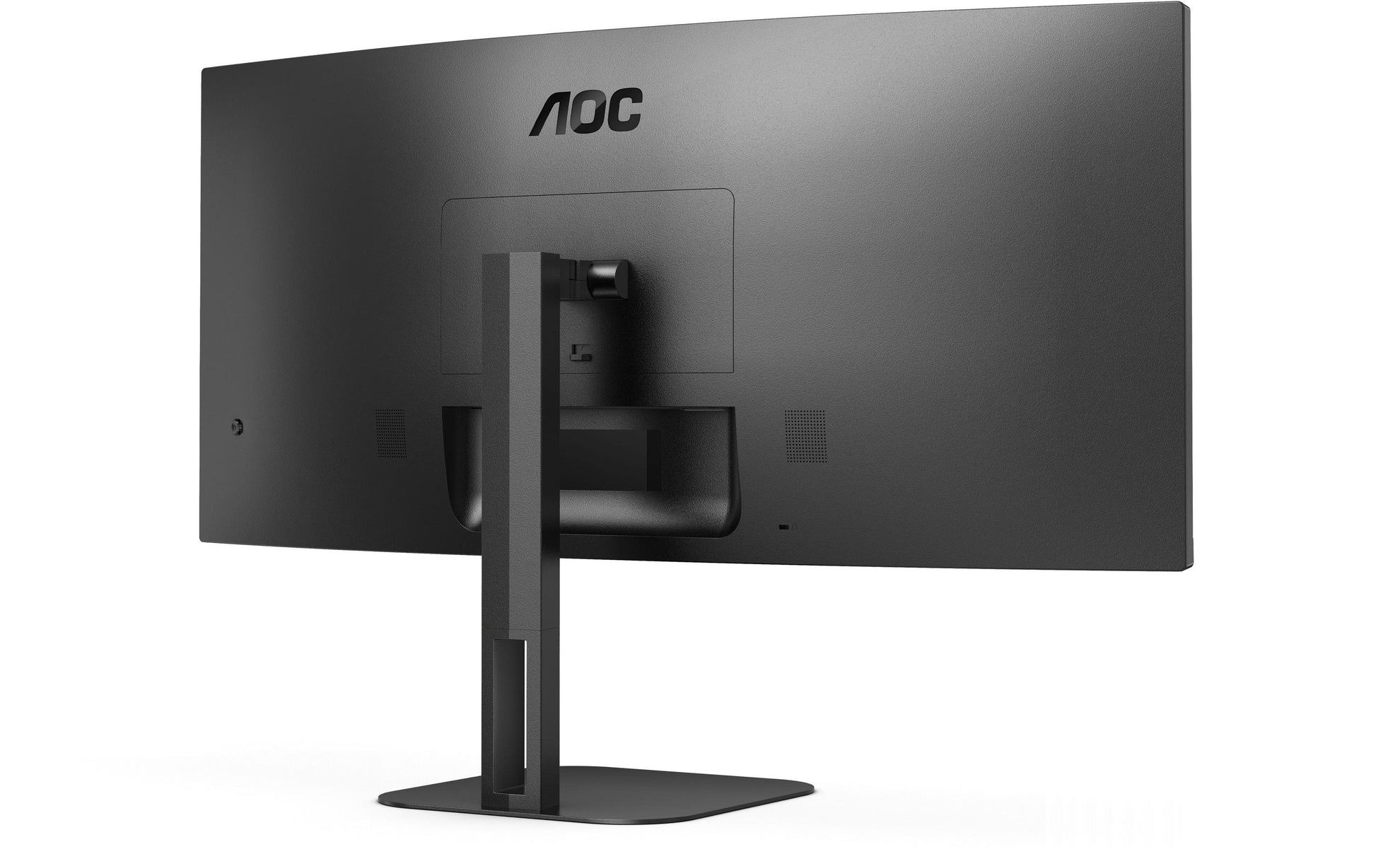 AOC CU34V5C/BK – Monitor, 34", USB-C, Lautsprecher, USB-Hub, FreeSync, Curved, VESA 100 × 100, Schwarz