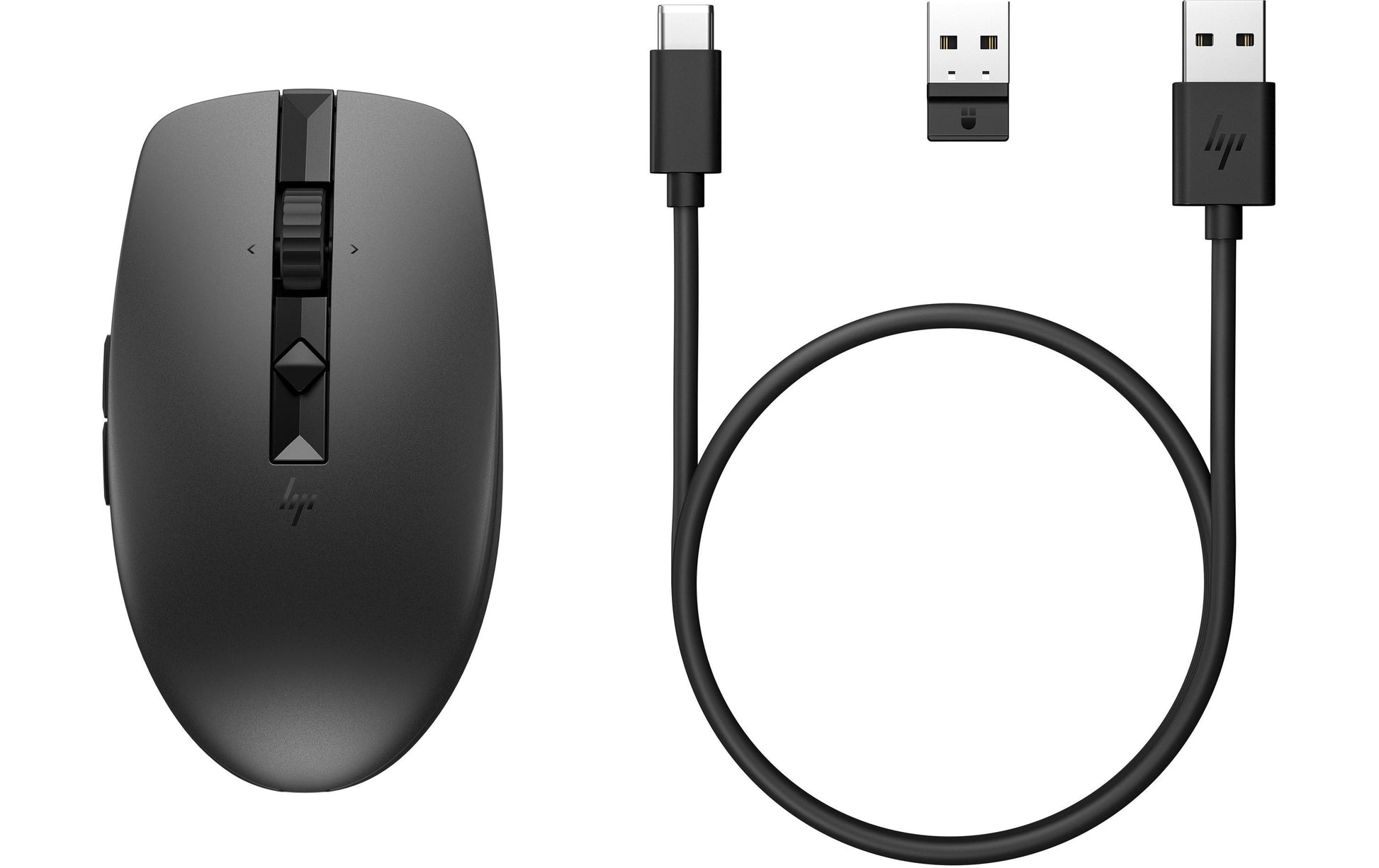 HP 715 Maus – kabellos, Bluetooth, wiederaufladbar, Multi-Device