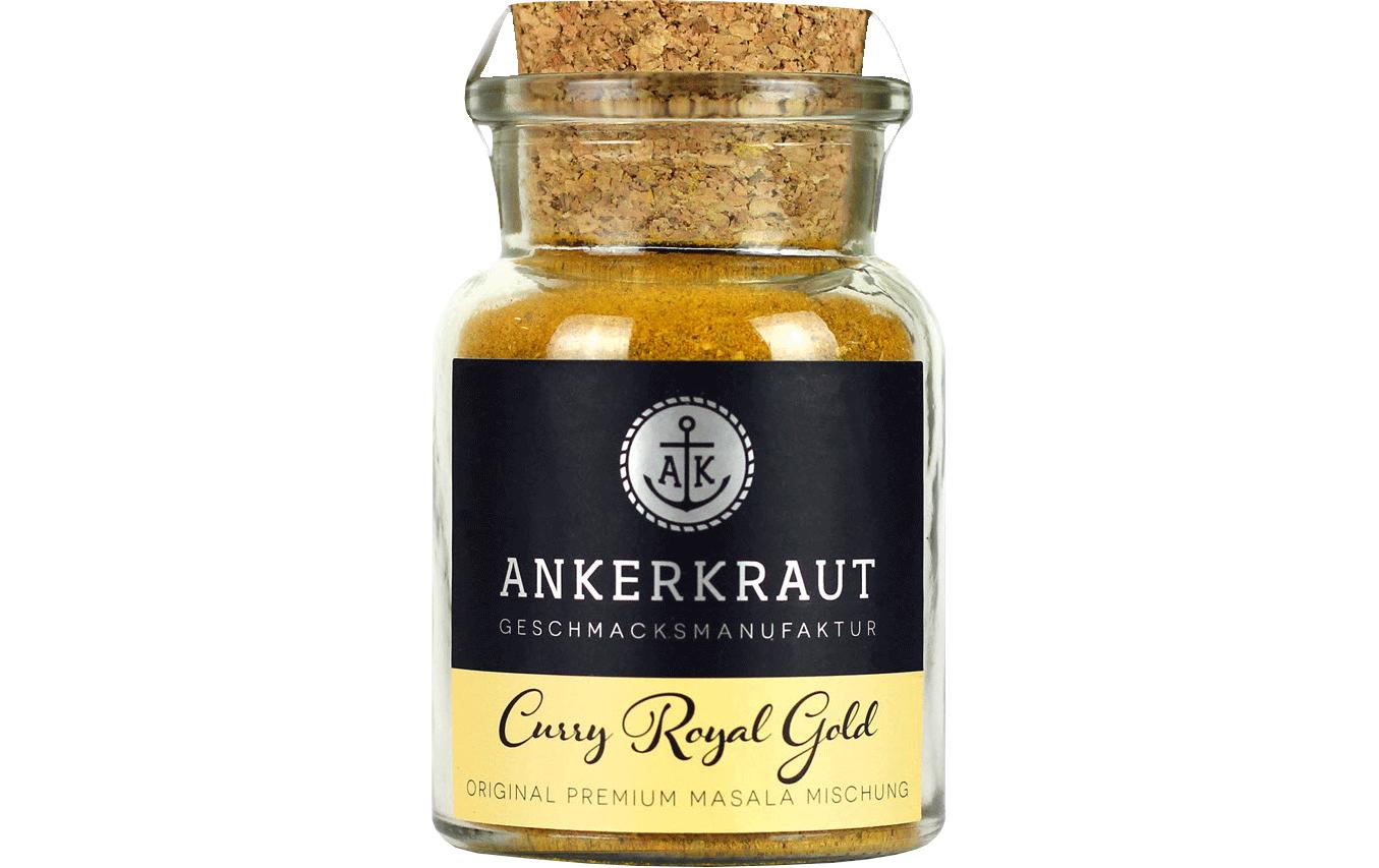 Ankerkraut Gewürzmischung Curry Royal Gold – 80 g