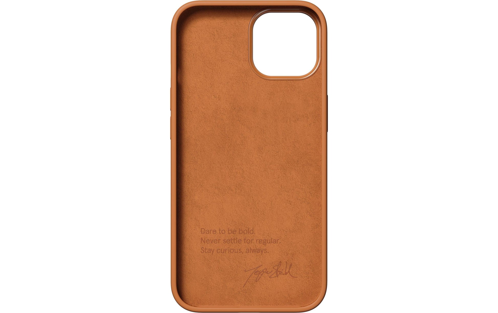 Nudient – Backcover – für Apple iPhone 14 – Orange