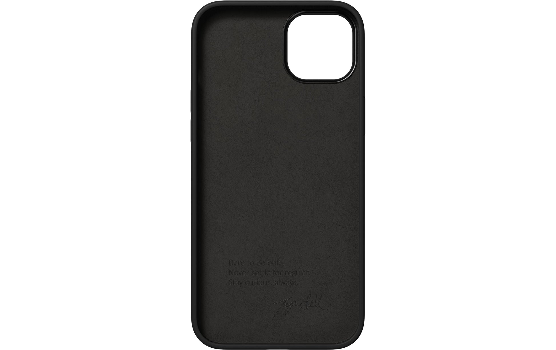 Nudient Bold – Rückcover – für Apple iPhone 14 Plus, PC, Anthrazit Schwarz
