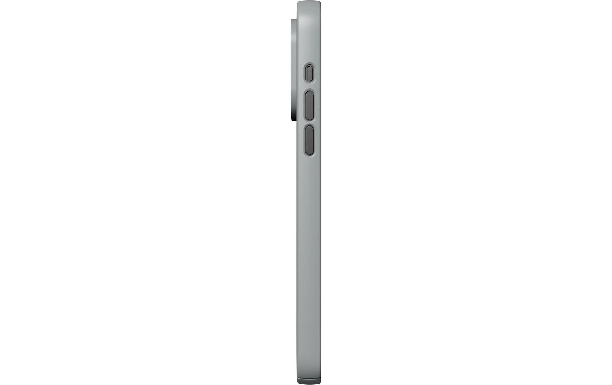 Nudient – Backcover – für Apple iPhone 14 Pro Max – grau – MagSafe-kompatibel