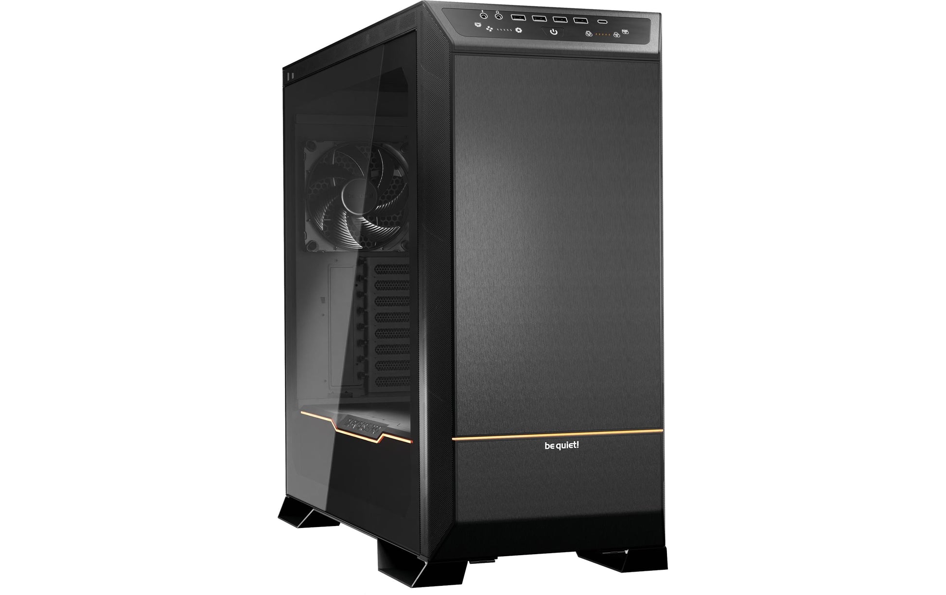 be quiet! be quiet DARK BASE PRO 901 – Full Tower – Schwarz, für ATX, EATX, micro ATX und andere, Seitenfenster