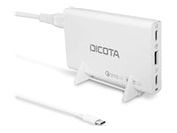 DICOTA Ladegerät – 65 W, 3× Anschlüsse