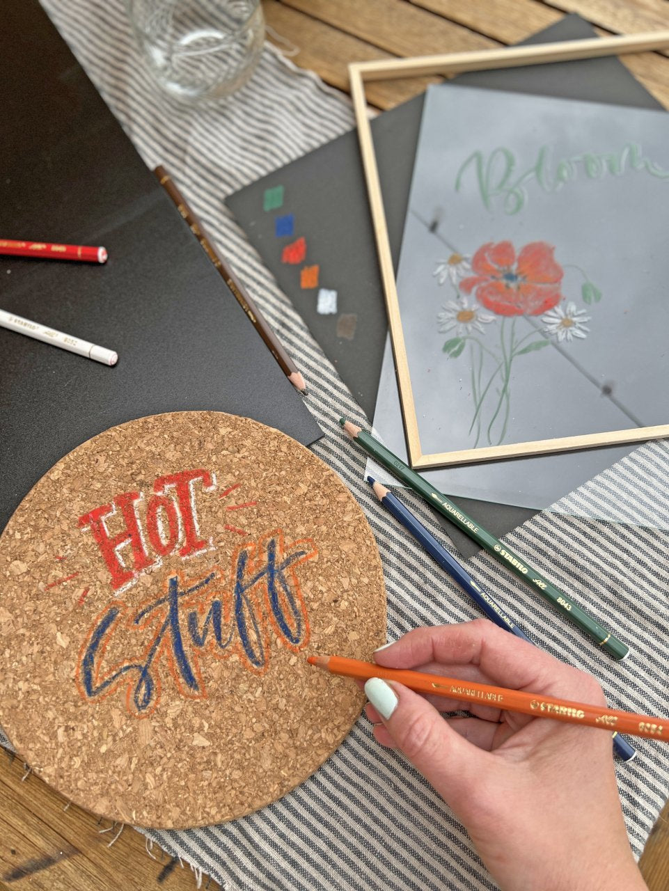 STABILO Aquarellfarbstift All – Einzelstift Grün, Minen-Ø 3,3 mm