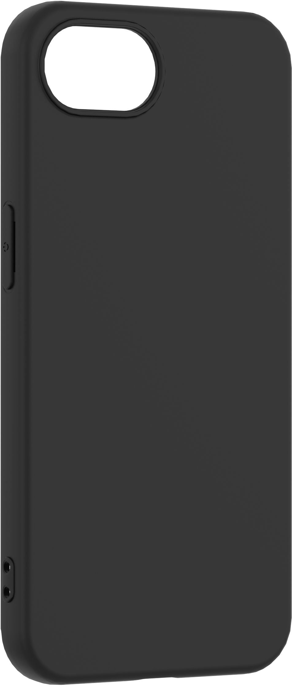 eSTUFF INFINITE Vienna – Backcover – für iPhone, recyceltes TPU, schwarz, GRS-zertifiziert