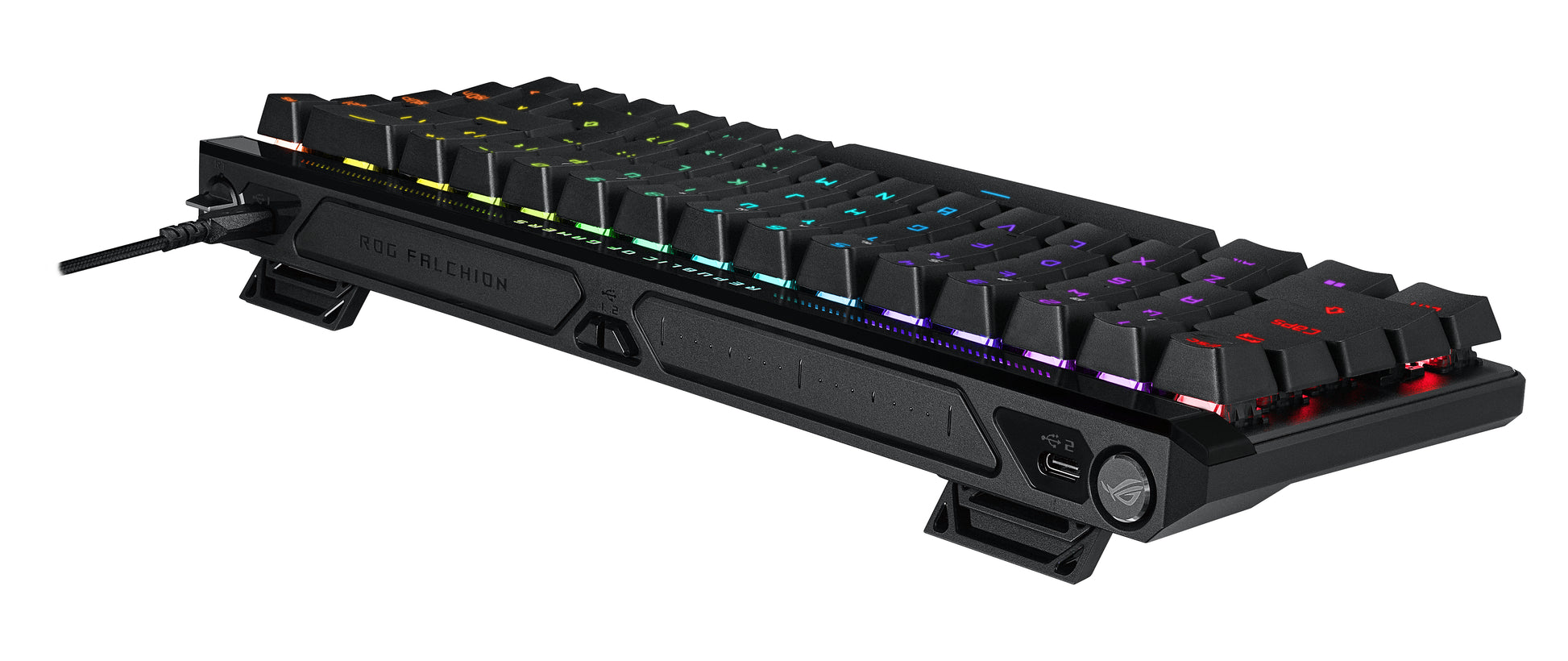 ASUS ROG Falchion Ace HFx – Tastatur, kabelgebunden (USB-A), DE-Layout (DE), Schwarz