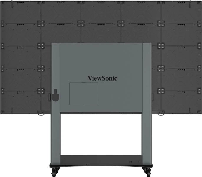 Viewsonic LDS138-151 – Signage-Display, 138", faltbar, motorisierter Trolley, AI