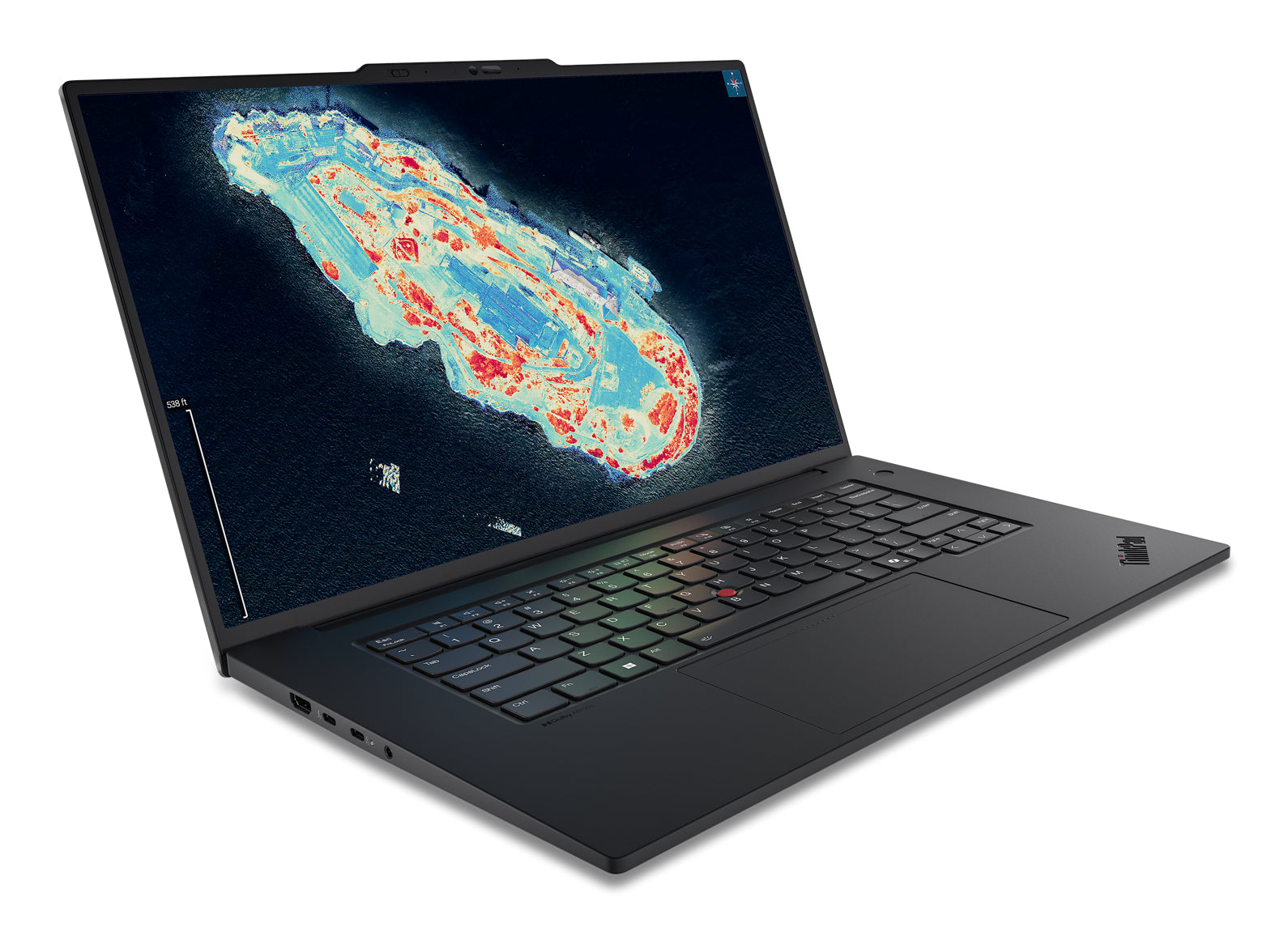 Lenovo ThinkPad T1g Gen 8 Laptop – 16", 32 GB, 1 TB, NVIDIA GeForce RTX 5070, schwarz