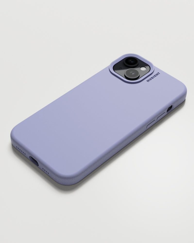 Nudient – Backcover Base Case – für Apple iPhone 15 Plus – violett