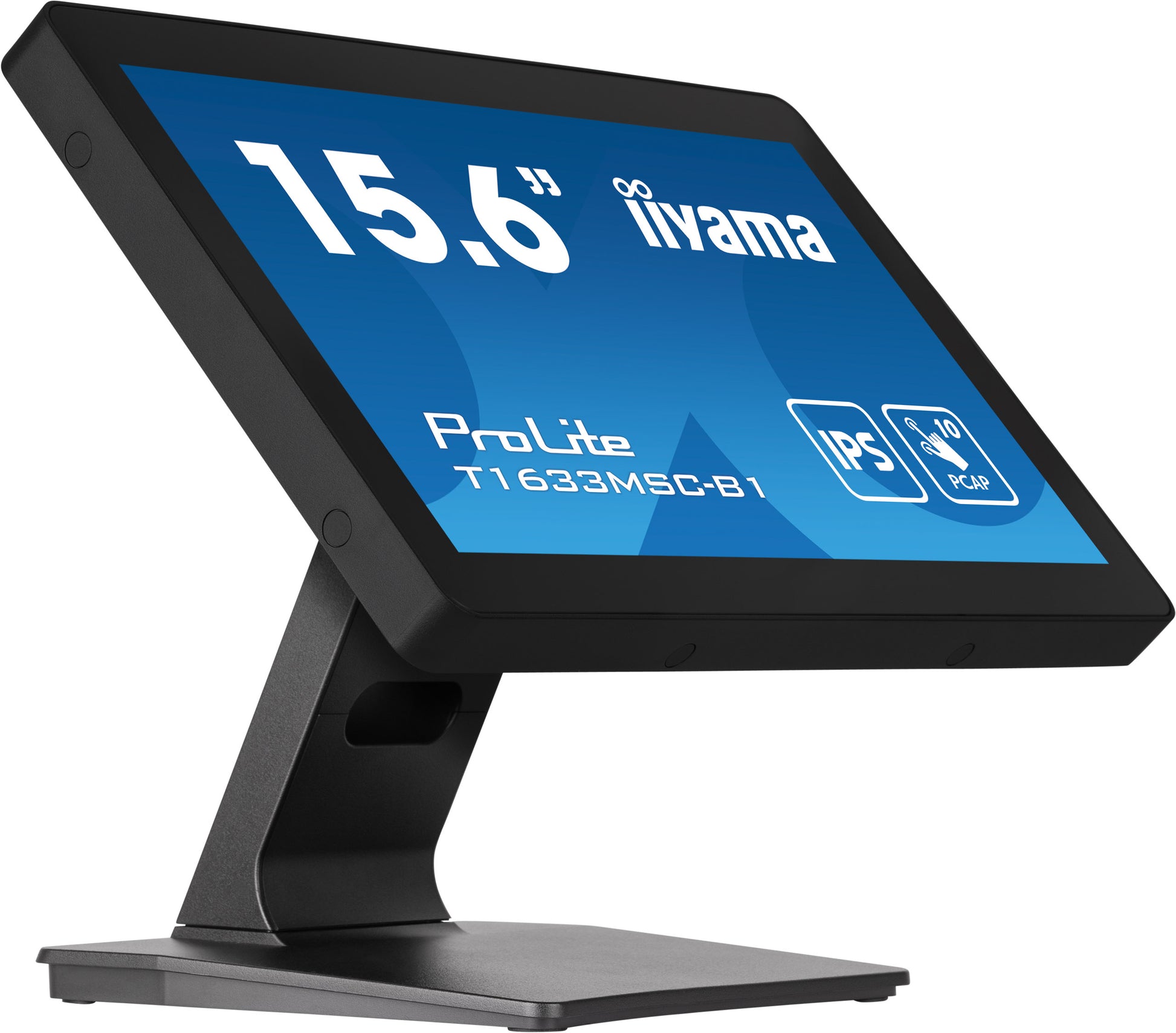 iiyama T1633MSC-B1 16" FHD PCAP 10-Touch – Zero-Bezel, 385 cd/m²