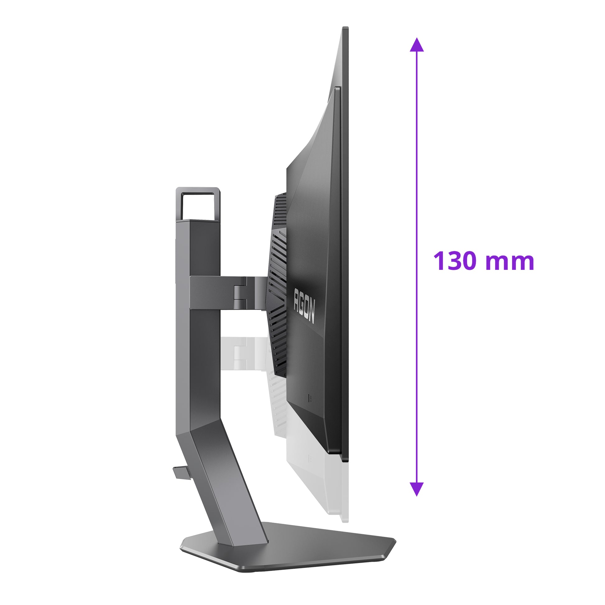 AOC AG276UZD – Monitor, 26,5", 3840 × 2160 (UHD 4K), OLED, 240 Hz, Schwarz