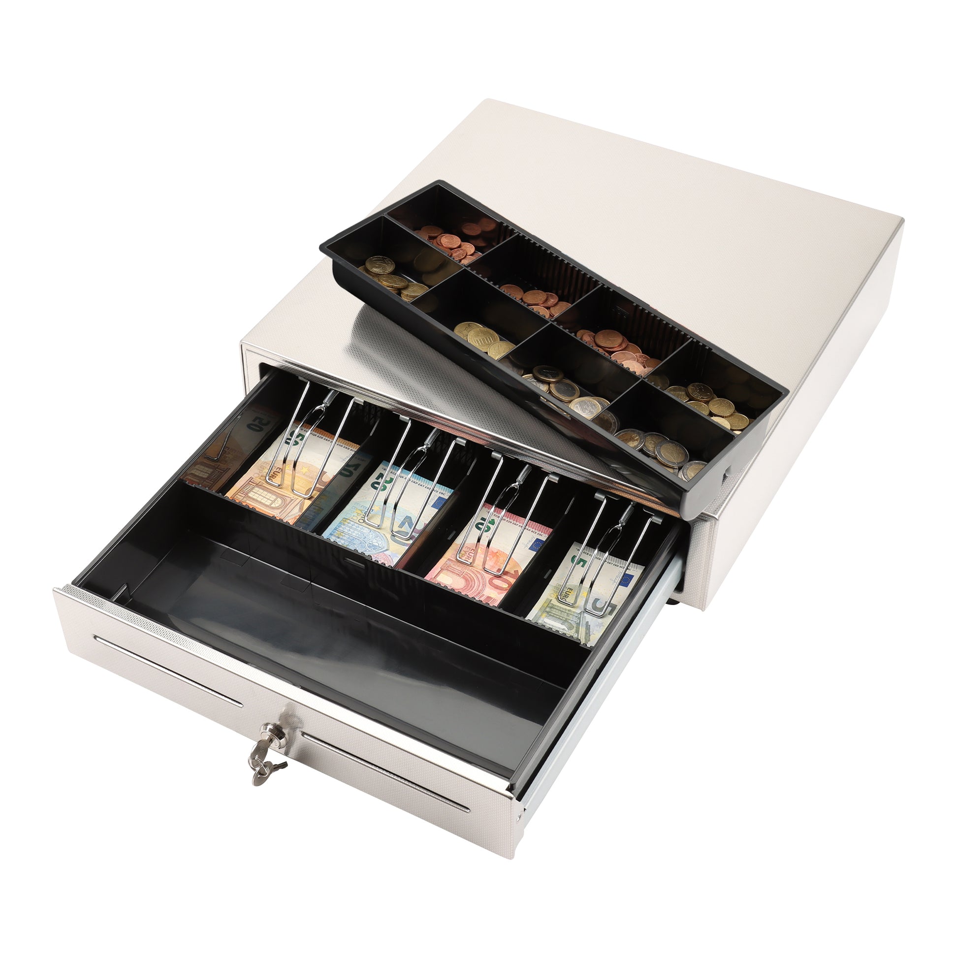Olympia Kassenschublade, Metall, Schwarz, für Olympia CM 912, CM 942, CM 942F u. a., LD 410S