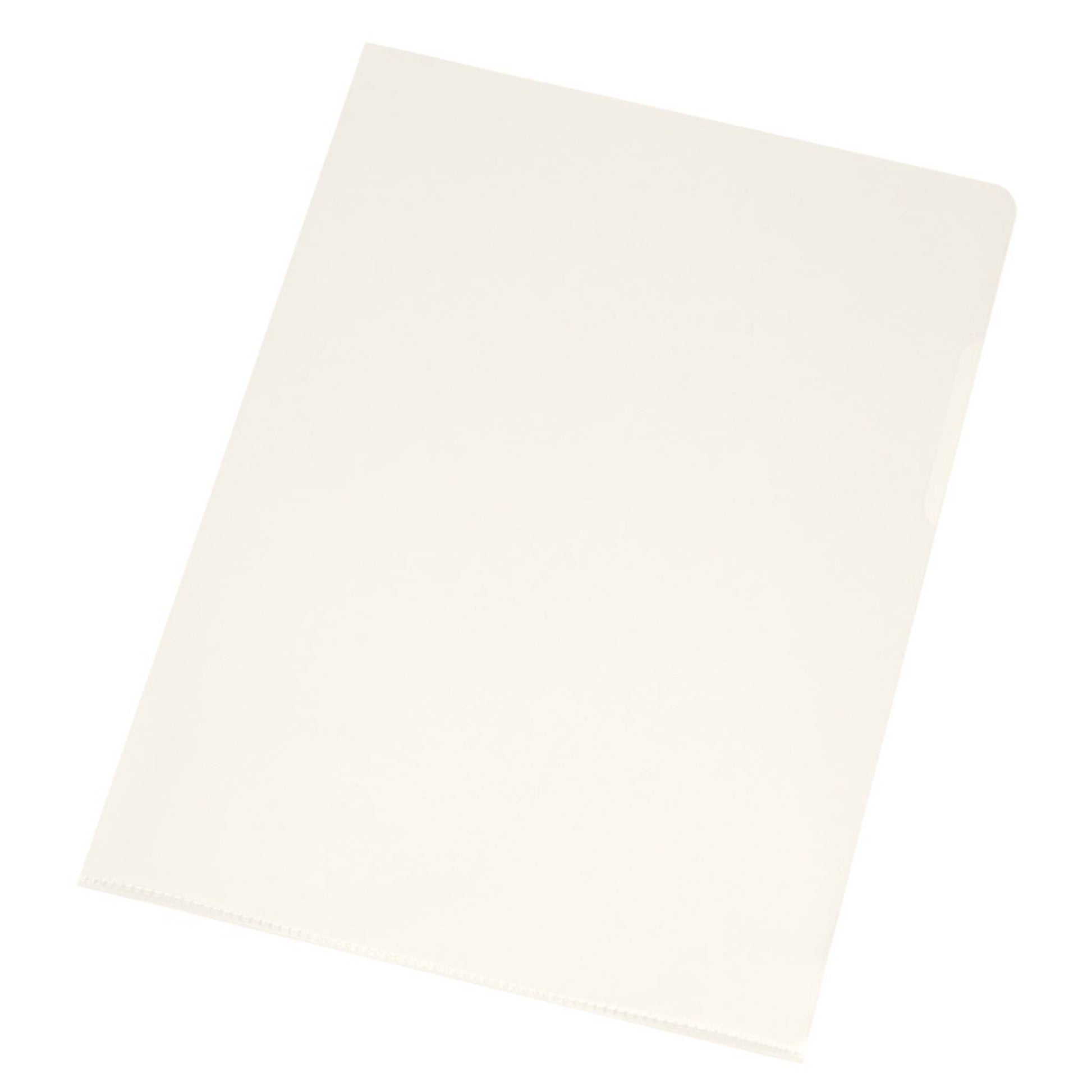 Q-CONNECT Sichtmappe A4 – transparent, Polypropylen, genarbt, blendfrei, 120 µm, 100er-Pack