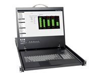 Eaton TIPPLITE NetCommander – KVM-Switch, 1U Konsole, 19" LCD, Cat5, 8-Port