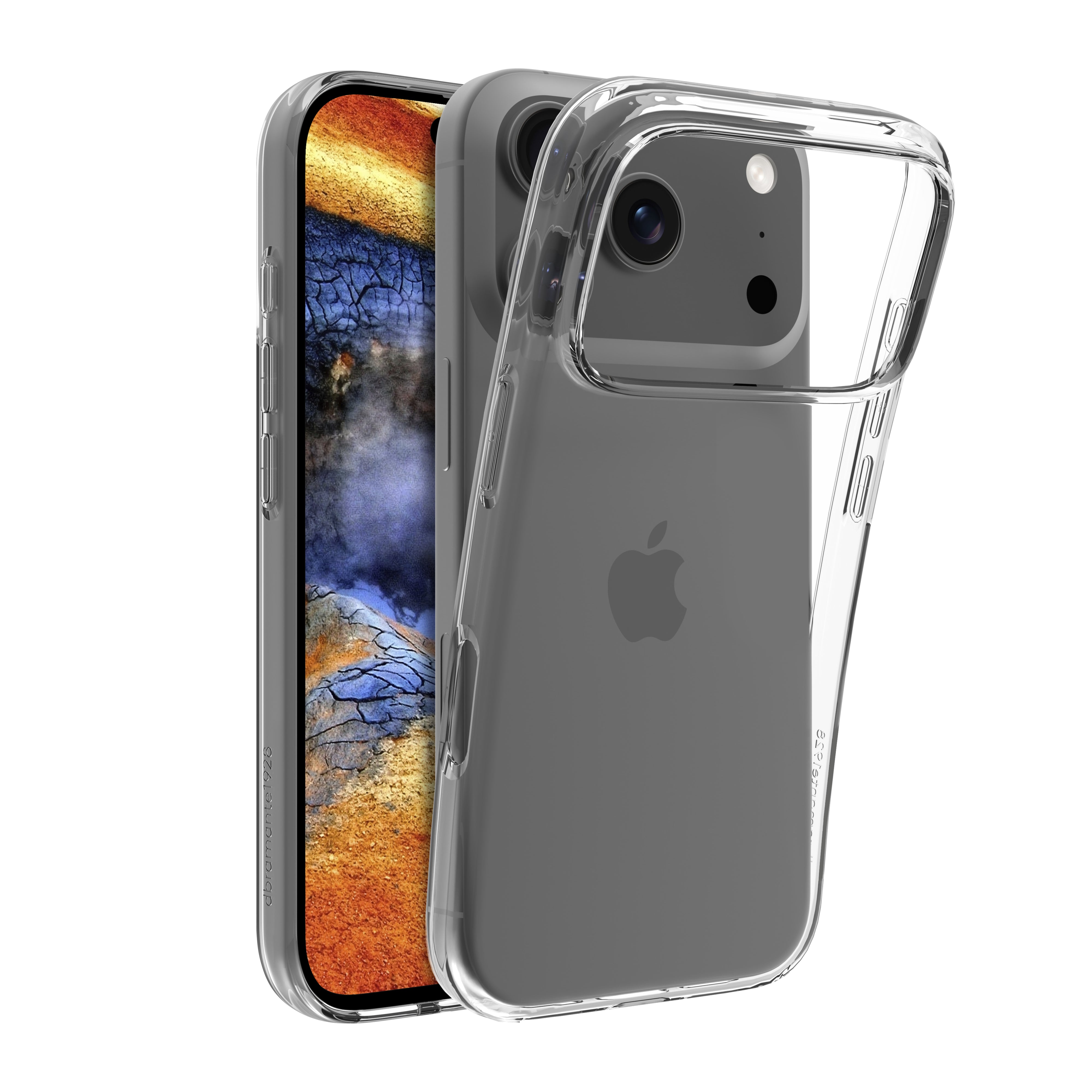 dbramante1928 Backcover – für Apple iPhone 17 Pro, Kunststoff, Transparent