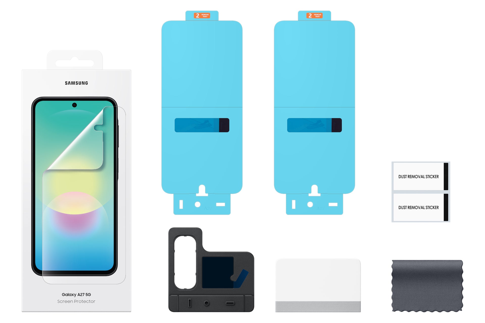 Samsung Displayschutz (Folie), Antireflex – für Galaxy A27