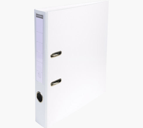Exacompta Hebelordner – für A4 – Rückenbreite 5 cm – Weiss