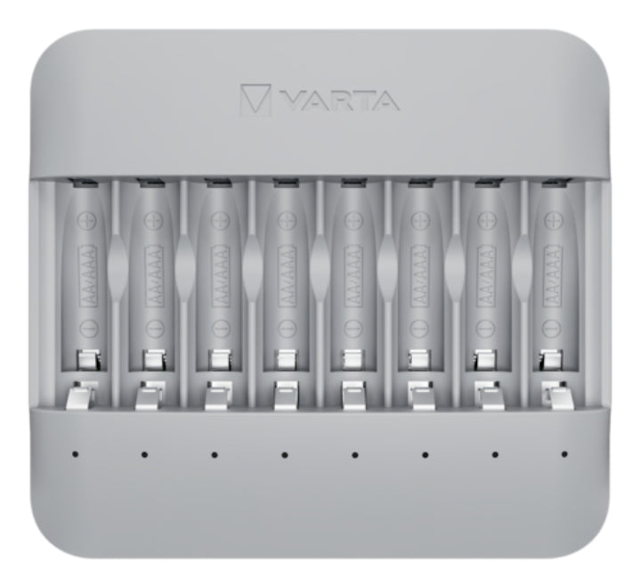 VARTA ECO Ladegerät – 1× USB-C – für AA- und AAA-Batterien (NiMH)