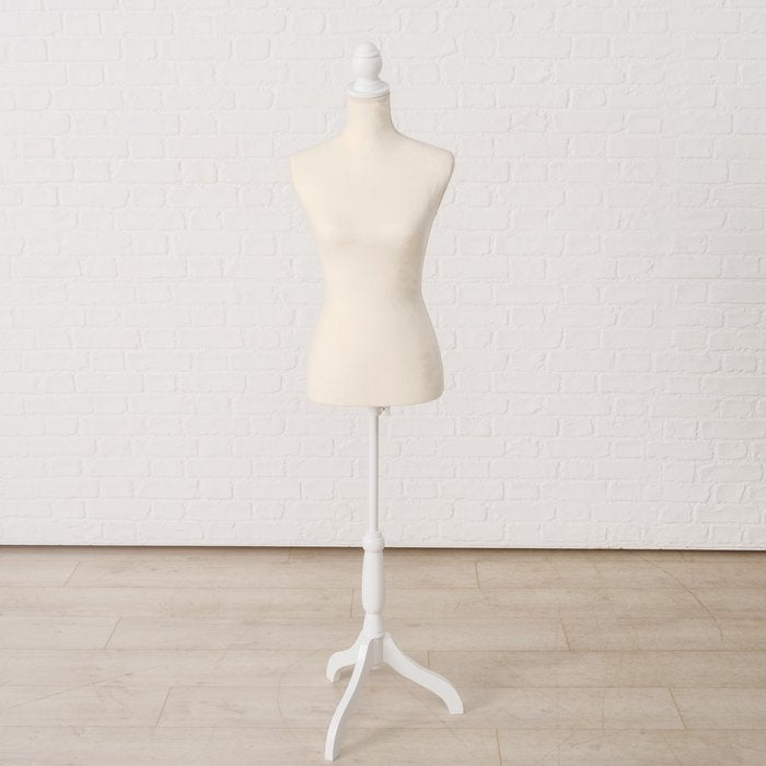 Boltze Garderobenständer – Holz/Polyester, Weiss, 39,5 × 39,5 × 161 cm