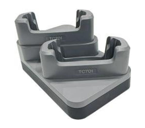 Zebra Ladestation, 2-fach, für TC701, Grau