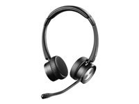 Sandberg Wireless Office Headset Pro+ – Duo Headset – Bluetooth 5.0 – Schwarz – bis 20 h