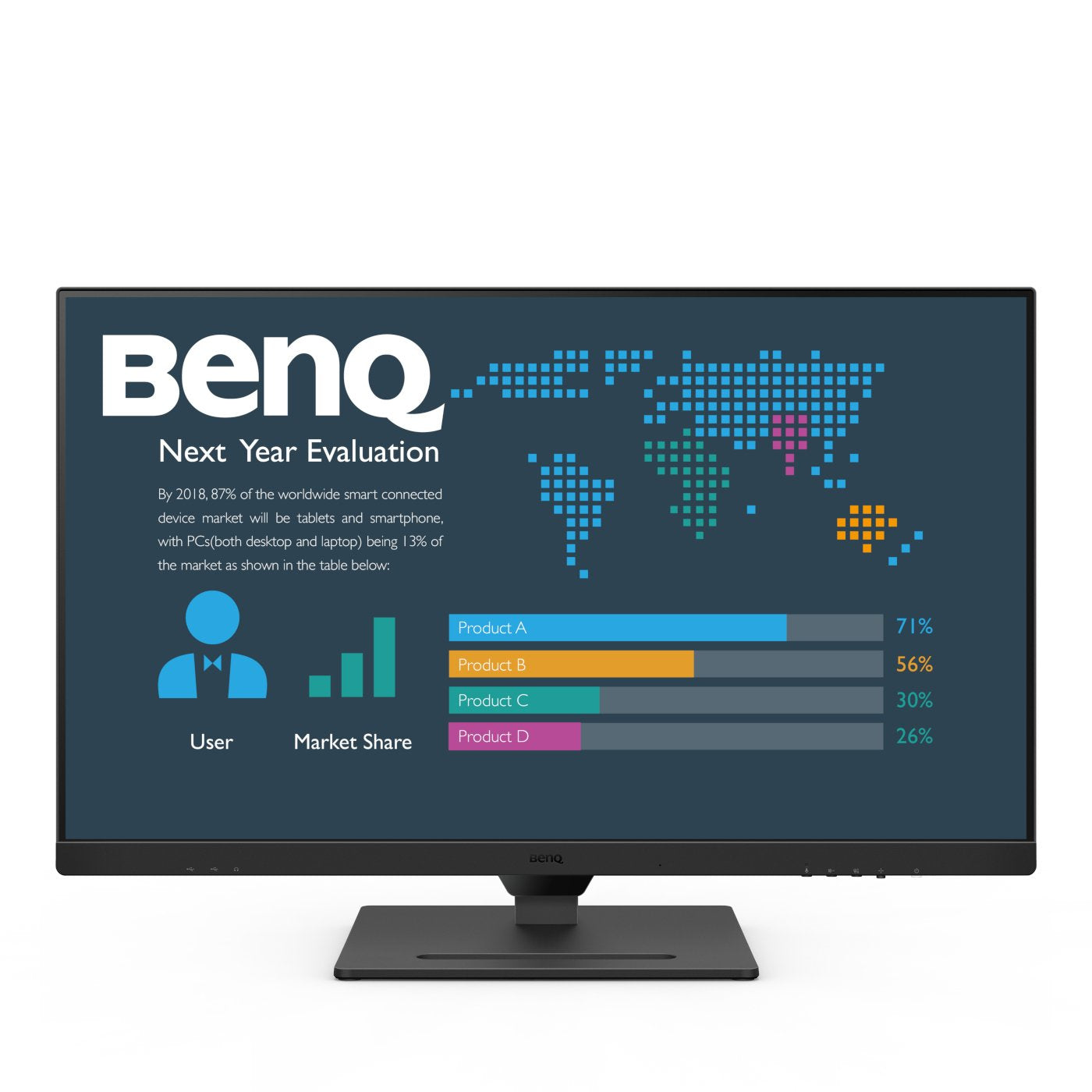 BenQ BL3290QT – Monitor, 31,5", 2560 × 1440 (WQHD), IPS, 350 cd/m²
