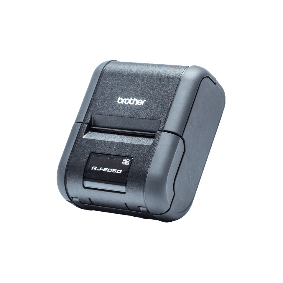 Brother RJ-2050 – Mobiler Handdrucker/Stempel, Thermodirekt, bis 50,8 mm, MFi (Apple), WLAN, Bluetooth