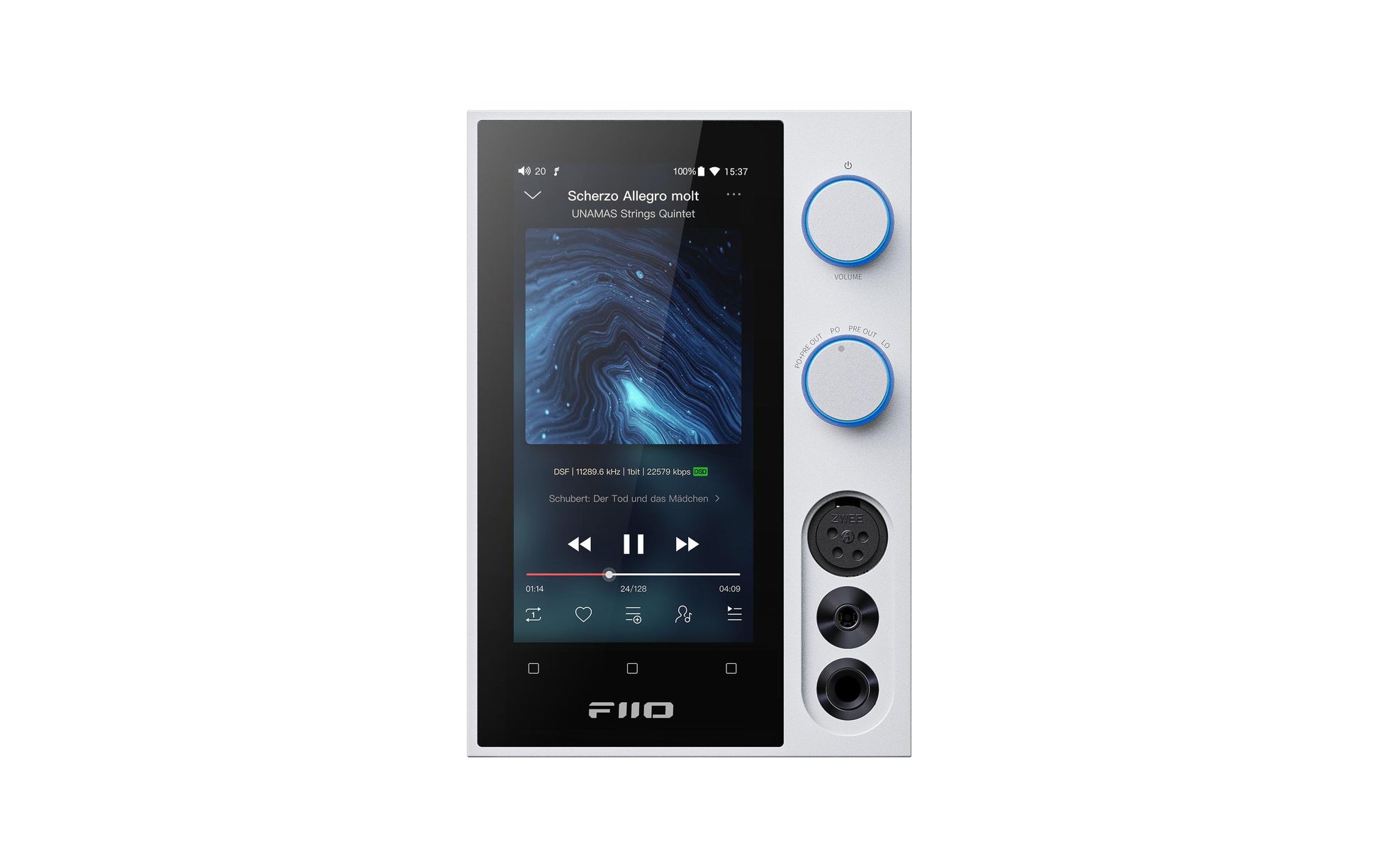 FiiO R7 – Android-Betriebssystem, integrierter Kartenleser