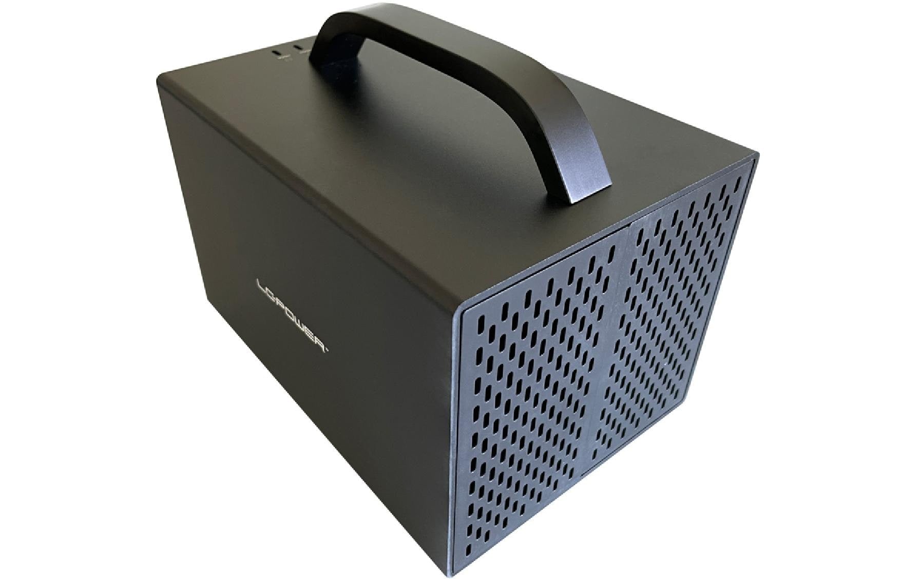 LC-Power LC-35U3-RAID-4-HDMI – 4-Bay Desktop HDD-Gehäuse – USB 3,2 Gen 1, für 3,5" HDD, SATA III