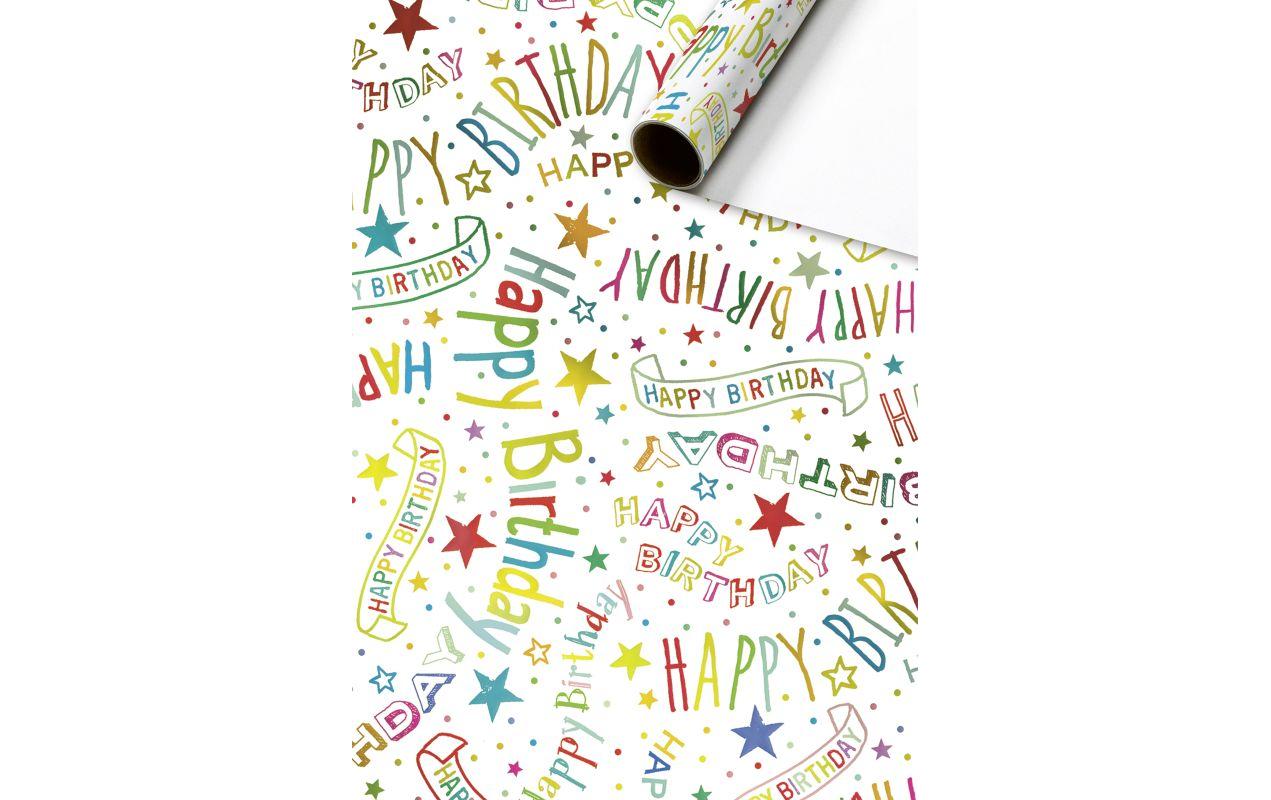Stewo Geschenkpapier – Alexandra – metallisiert, Rolle 70 cm × 1,5 m – 1 Stk.