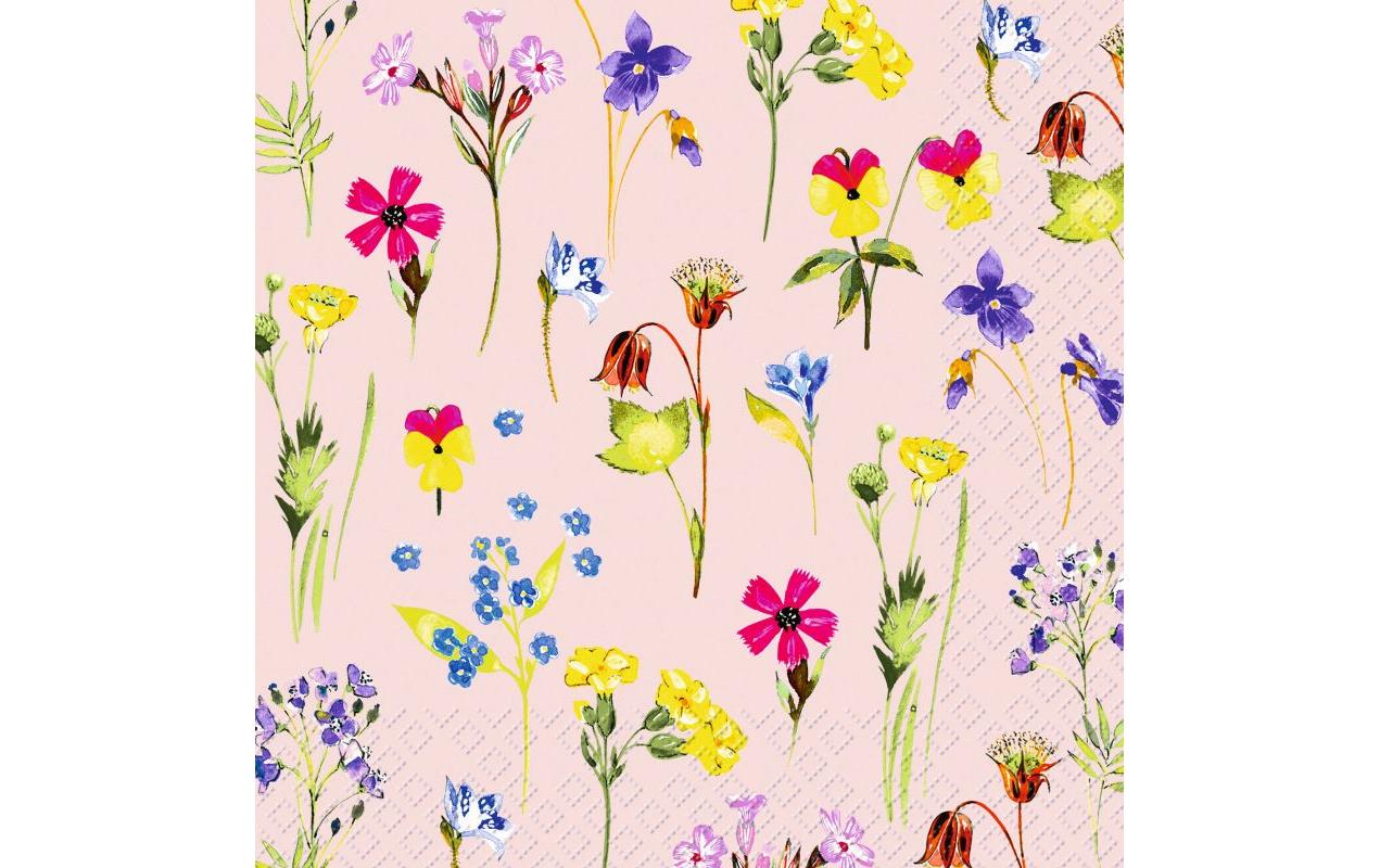 Stewo Servietten Chantal – mehrfarbig – 33 × 33 cm, 3-lagig – 20 Stück