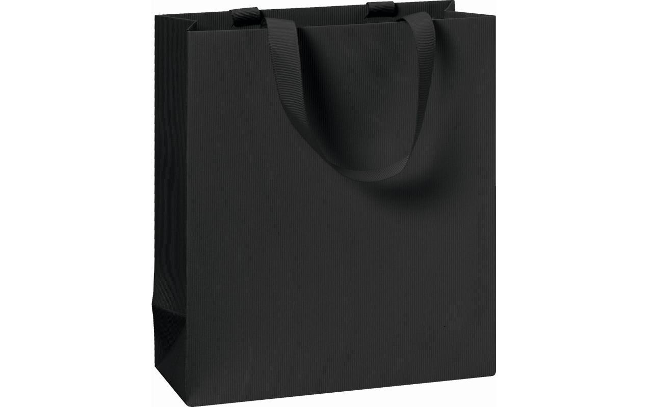 Stewo Geschenktasche One Colour Schwarz – 180 × 210 × 80 mm – mit Seilgriff – Junggesellenabschied