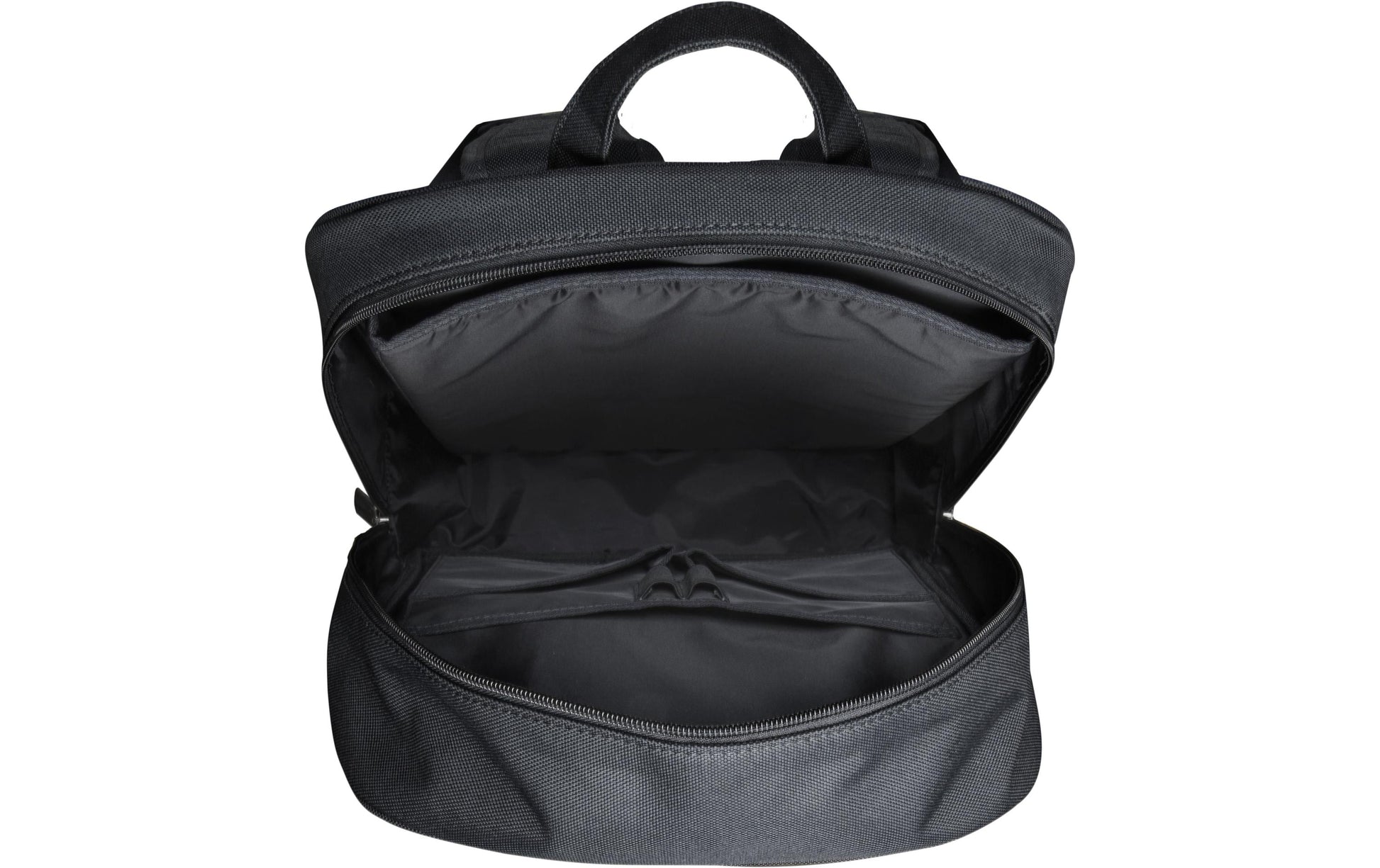 dbramante1928 Notebook-Rucksack Champs-Elysees – für 15″, Leder/Polyester – Schwarz, 310 × 400 × 130 mm