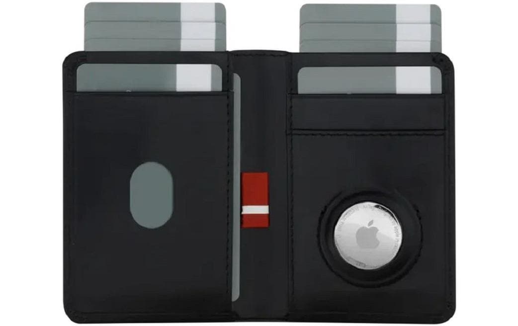 dbramante1928 Kartenetui Billund Slim – Magnetverschluss, 8 Karten – Leder – Schwarz