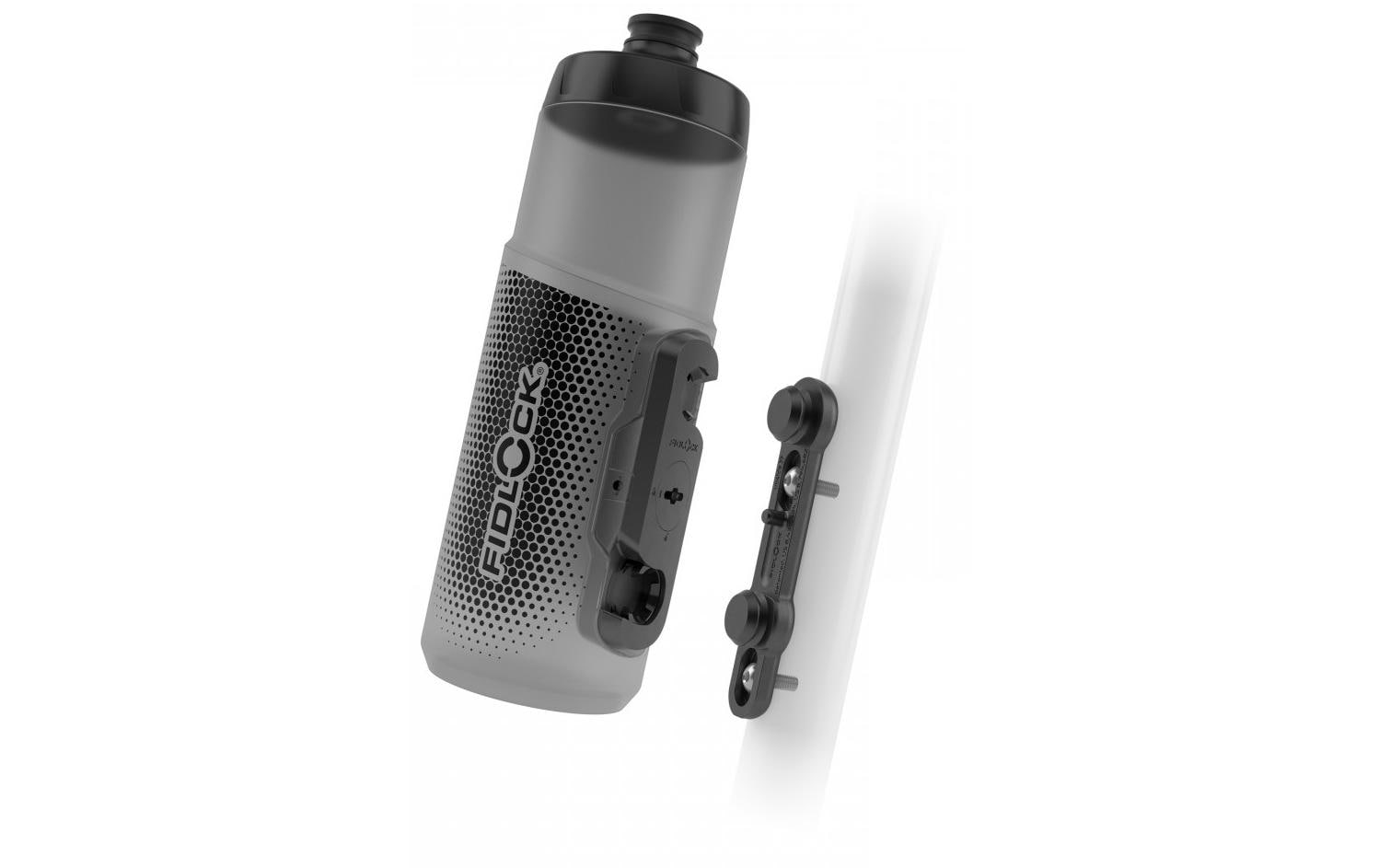FIDLOCK TWIST Trinkflasche 600 ml – Polypropylen, Magnetverschluss, Transparent