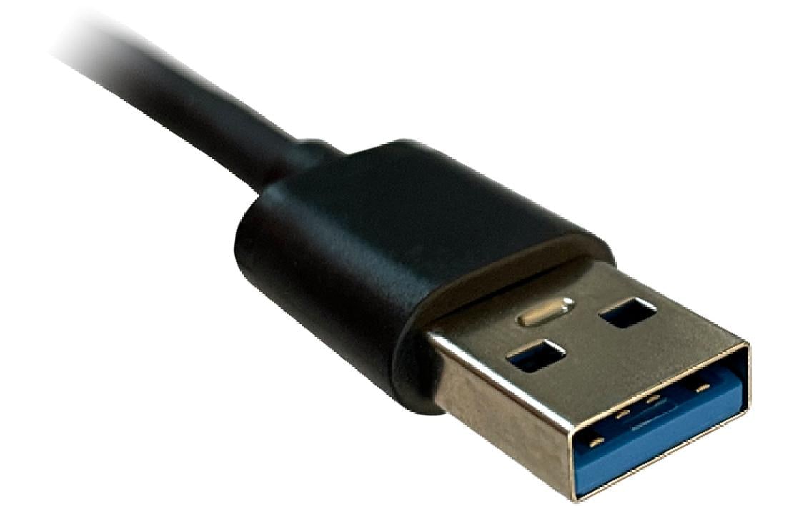 LC-Power LC-HUB-U3-4-V2 USB-Hub – USB-A, 4× USB-A, 1× USB-C