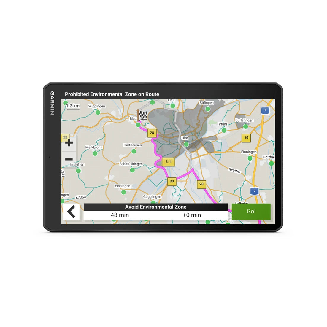 Garmin CAMPER 1095 MT-S – 10,1" Interaktives Display (Touch), Kapazitiv, Schwarz
