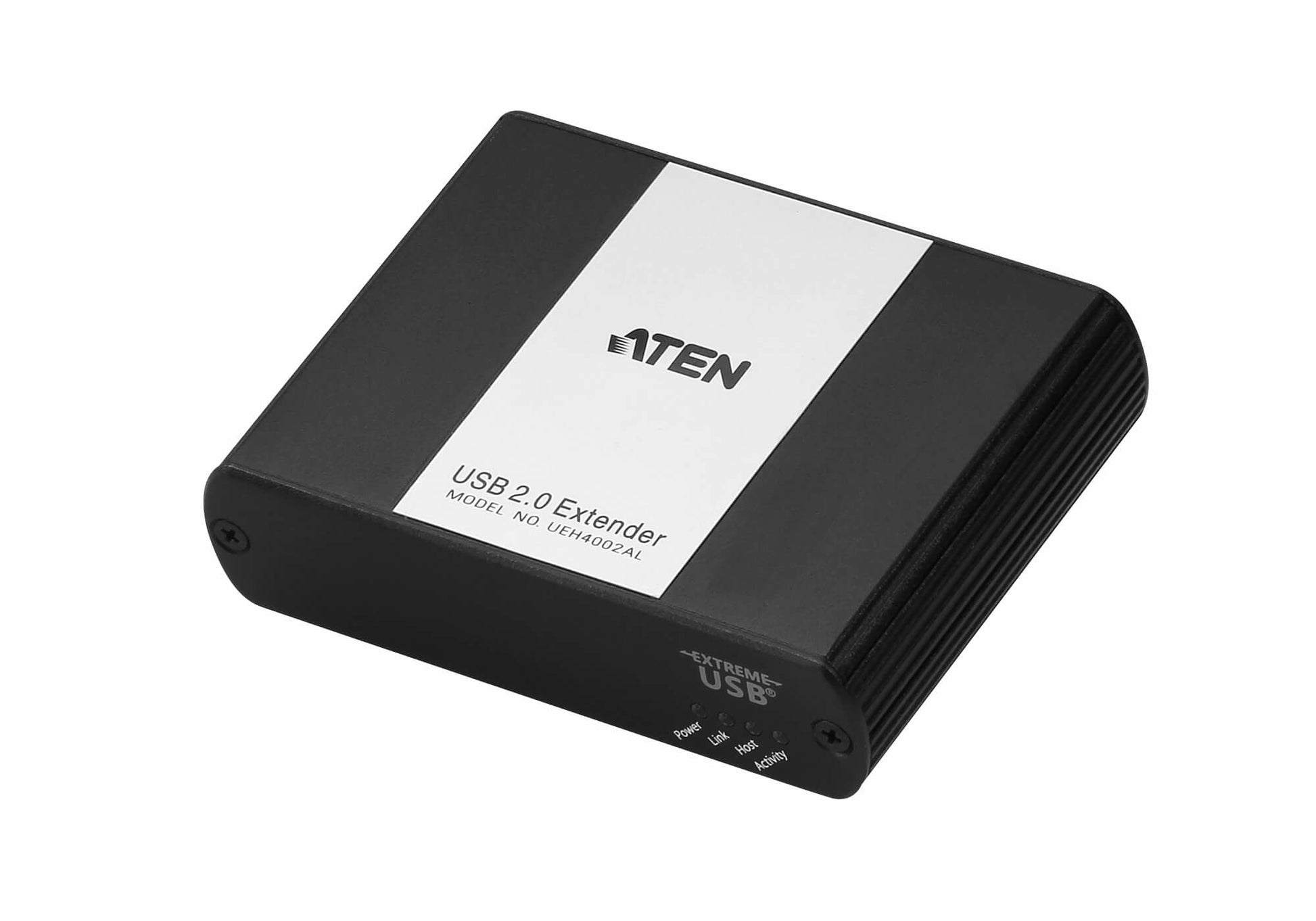 ATEN USB-A Verlängerungskabel (Stecker auf Buchse) – USB 2.0 (480 Mbit/s) – 100 m – über Cat5e – Schwarz