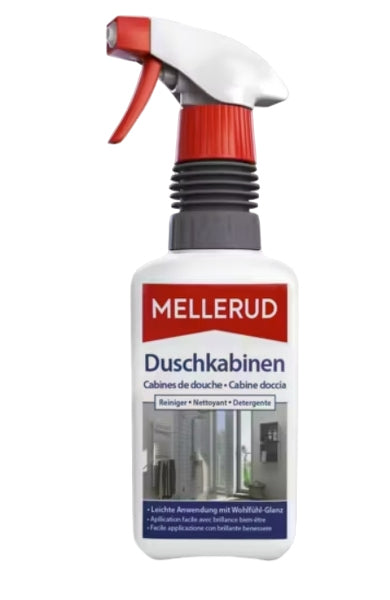 MELLERUD Bad-/Kalkreiniger für Dusche – Flüssigkeit, Sprühflasche – 500 ml