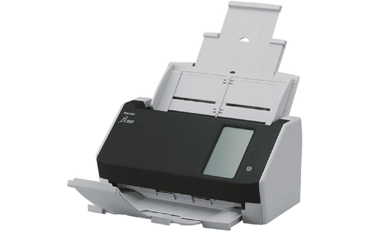 Ricoh fi-8040 – Einzugsscanner, A4, Duplex, 40 ppm, ADF 50 Blatt, LAN