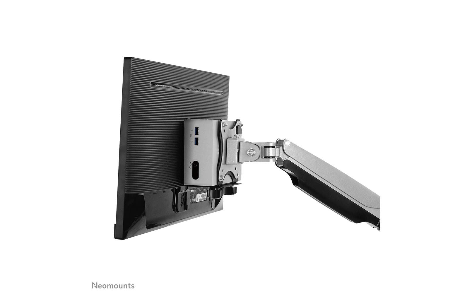 Neomounts NM-TC100BLACK – VESA-Adapterplatte – VESA 50×50/75×75/100×100 mm – 5 kg – für Thin Client, Mini PC